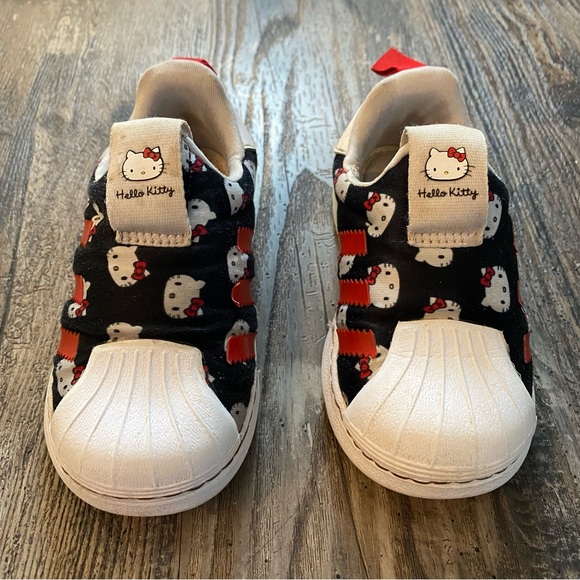 Adidas Hello Kitty Superstar 360 Shoes-Toddler (GY9214) SST360I 7K - Picture 3 of 11
